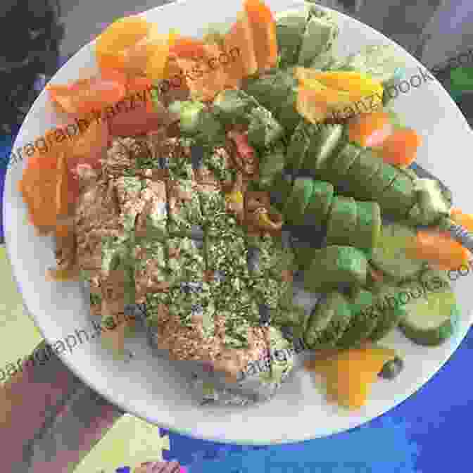 A Plate Of Keto Friendly Dinner Food, Including Steak With Roasted Vegetables And A Side Salad Collection Of Ketogenic Vegetarian Diet Recipes : Healthy Keto Meals For Every Day For Breakfast Dinner Supper