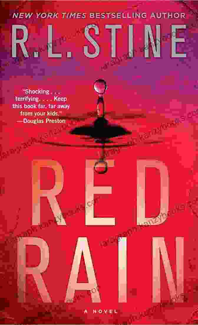 Crook Red Rain Book Cover Depicting A Blood Red Landscape With Ominous Shadows Crook Q (Red Rain 2)