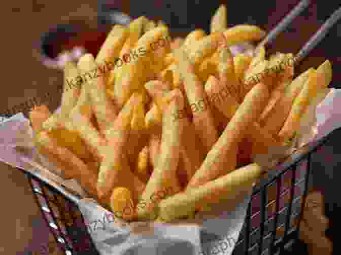 Golden Brown And Crispy French Fries In A Bowl Healthy Air Fryer Recipes For Beginners: Eat Healthy With Easy Organic Air Fryer Recipes: Air Fryer Recipes For Beginners