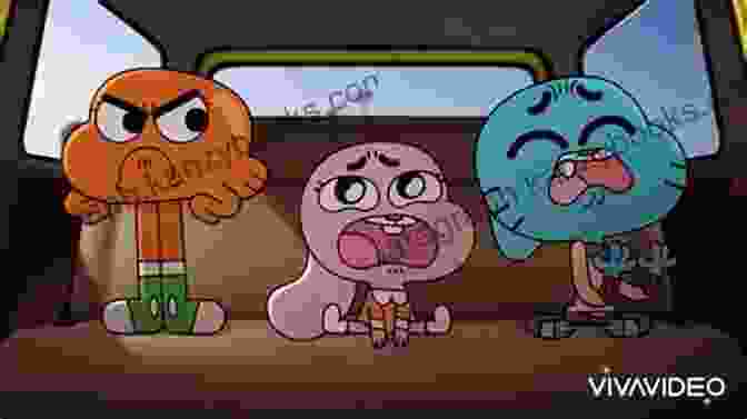 Gumball, Darwin, And Anais In A Comical Encounter With Banana Joe Gumball Comic Book: The Investigators