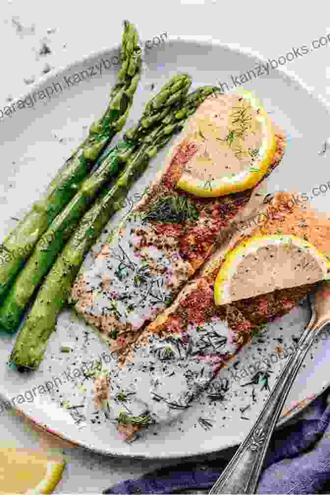 Pan Seared Keto Salmon With Lemon Dill Sauce Super Easy Keto Diet Cookbook 2024: Quick Easy Recipes For Busy People On The Ketogenic Diet With 21 Day Meal Plan