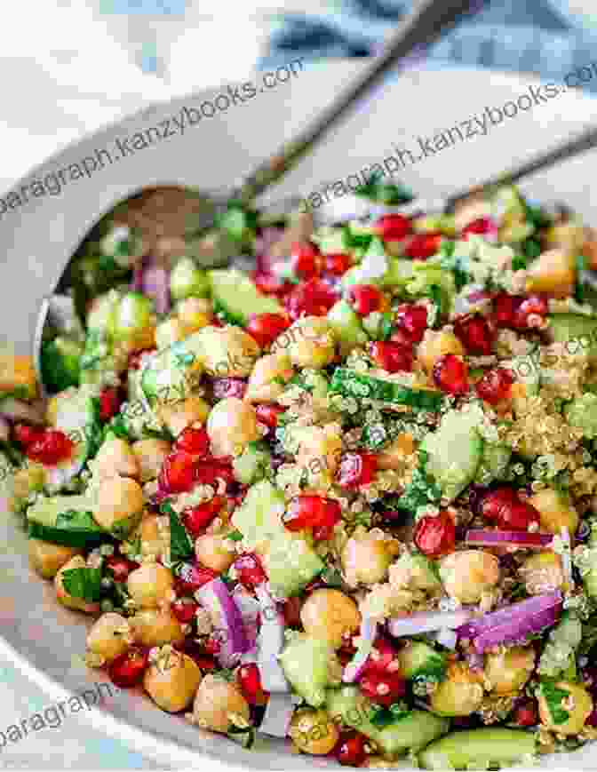 Quinoa Salad With Roasted Vegetables And Chickpeas The Complete Pegan Diet For Beginners: 500 Pegan Healthy Diet Recipes For Living And Eating Well Every Day 7 Day Pegan Diet Meal Plan (Pegan Diet Cookbooks)