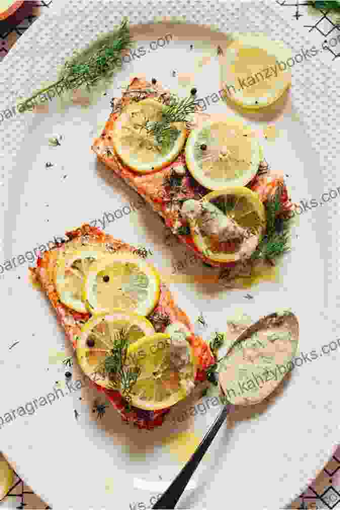 Roasted Salmon With Lemon And Dill The Complete Pegan Diet For Beginners: 500 Pegan Healthy Diet Recipes For Living And Eating Well Every Day 7 Day Pegan Diet Meal Plan (Pegan Diet Cookbooks)