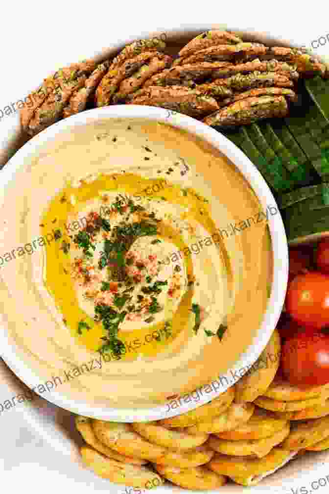 Smooth And Tangy Hummus Dip Made With Chickpeas Quick Easy Greek Yogurt Recipes: 47 Delicious Almost Vegetarian Greek Yogurt Dishes For Breakfast Lunch And Dinner (Quick Easy Meatless Recipes 4)