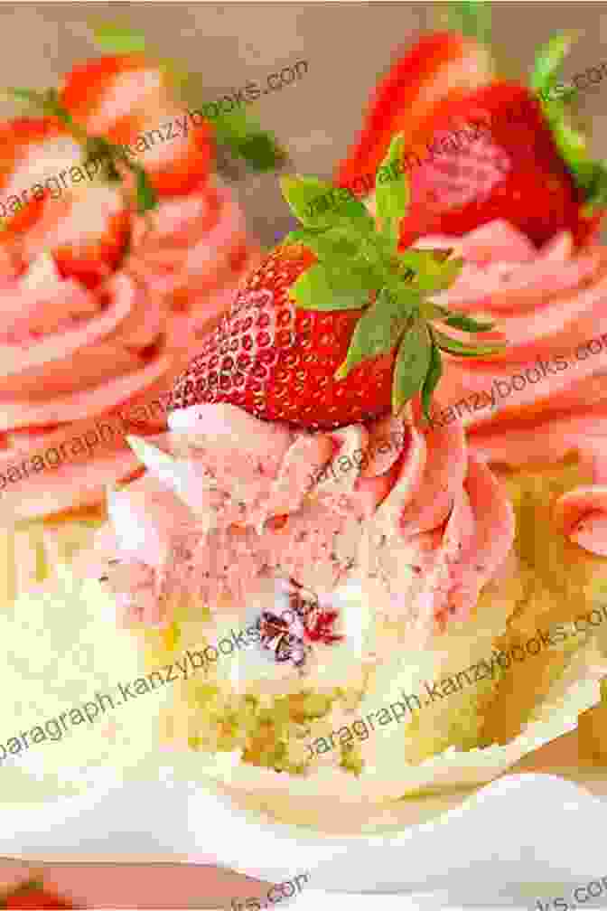 Vibrant And Refreshing Strawberry Brown Sugar Cupcakes Bursting With Sweet Strawberry Filling And Topped With A Fluffy Strawberry Cream Cheese Frosting 101 Brown Sugar Cupcake Recipes: I Love Brown Sugar Cupcake Cookbook