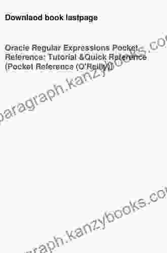 Oracle Regular Expressions Pocket Reference: Tutorial Quick Reference (Pocket Reference (O Reilly))